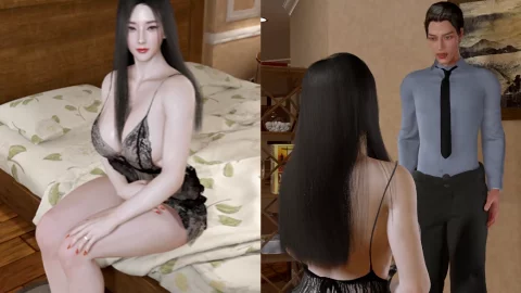 阳痿老公献妻抵债蒙眼激战