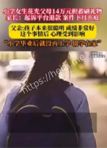 未成年人网络消费